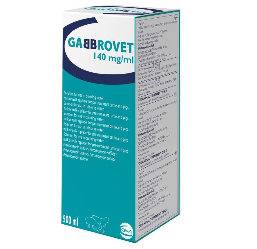 ГАБРОВЕТ/GABBROVET/140мг/мл
