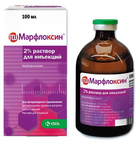 MARFLOXIN/МАРФЛОКСИН/ 100 mg/ml